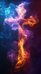 Fototapeta premium Ethereal Cross.