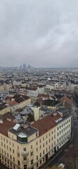 aerial view of the city
