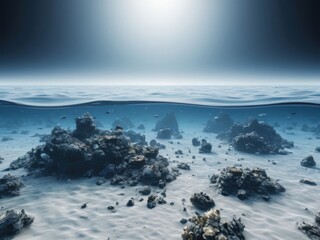 partial vision of the sea