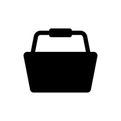 Vector shopping cart illustration on white background-08.eps