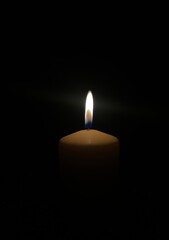 candle in the dark