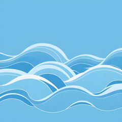 Japanese-Inspired Ocean Wave Pattern