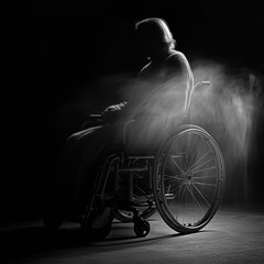disabled person in wheelchair