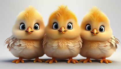 Niedliches kleines H&uuml;hnerk&uuml;ken