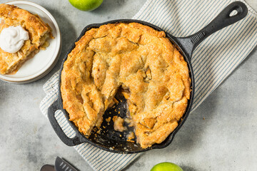 Sweet Homemade Baked Apple Pie