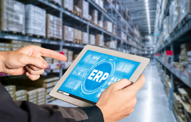 ERP enterprise resource planning software for modish business to plan the marketing strategy