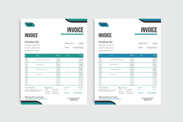Invoice Design Template