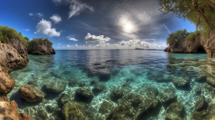 Fototapeta premium Caribbean Island Feeling HDR