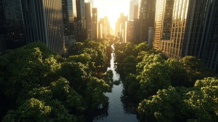 Urban Sustainability: Emphasizing Green Buildings and Harnessing Clean Energy