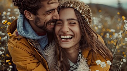 Obraz premium close up of emotional people, emotions of people