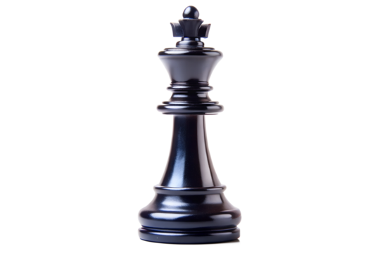 chess pieces on white