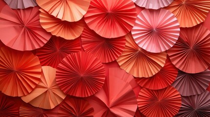 Festive red paper texture with a spring festival theme, perfect for creating vibrant and celebratory designs