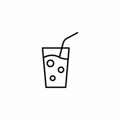 soda drink icon sign vector