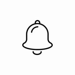 bell ring icon sign vector