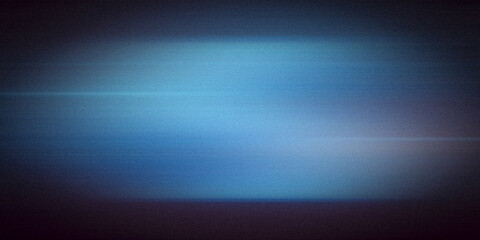 Abstract blue gradient background with soft light streaks and noise