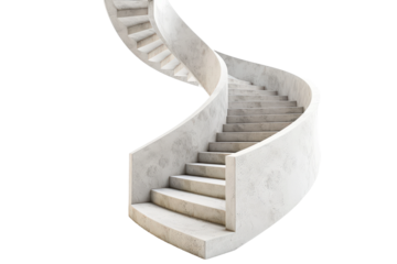 Circular Stairs with Artistic and Modern Appeal