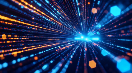 Obraz premium Industry 4.0 is revolutionizing the way manufacturing and industrial sectors operate, pushing them towards greater efficiency, customization, and automation. As it continues to evo