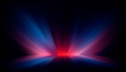 Obraz premium Abstract neon background, neon explosion, light movement, rays.