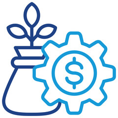 Economic Investment Icon