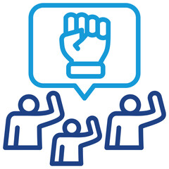 Obraz premium Revolution Icon