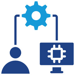 Natural Language Processing Icon