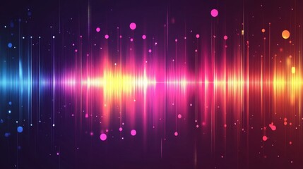 Dynamic Colorful Abstract Audio Visuals