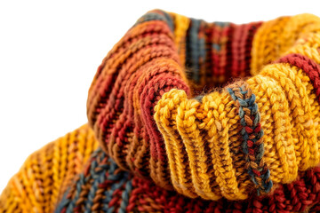 Cozy knitwear in seasonal autumn colors