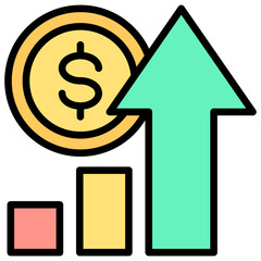 Economic Growth Icon
