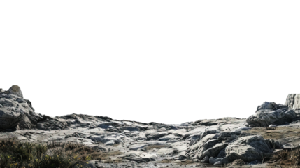 Where Cliffs Meet Sea: Distant Gaze Upon Isolated Rocky Coast