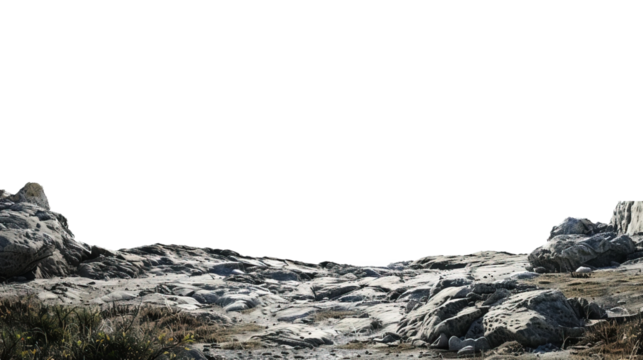 Where Cliffs Meet Sea: Distant Gaze Upon Isolated Rocky Coast