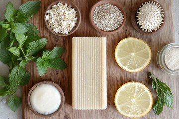  handmade natural shampoo bar