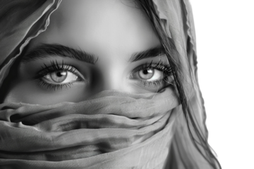 Artistic Monochrome Portrait