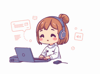 Technology Coding Language Illustration