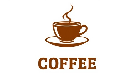 Elegant arabica coffee logo design