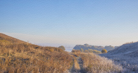 Fototapeta premium landscape in the mountains