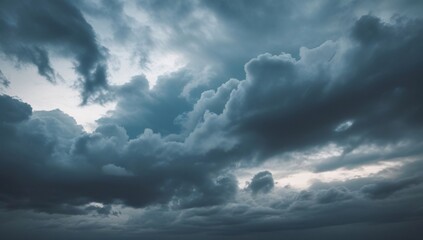 Obraz premium cloudy sky