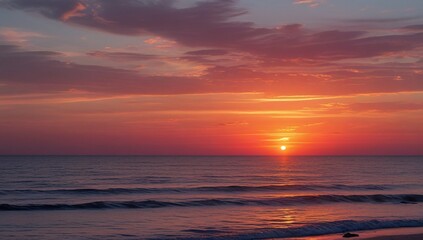 Obraz premium sunset sky