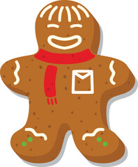 Gingerbread with Letter