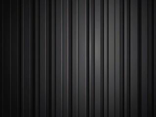 A sleek black background showcasing vertical stripes for modern design applications, presentations, and art projects.