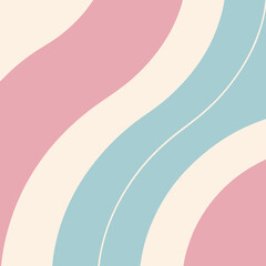 Pastel Colors Aesthetic Vector Background Illustration