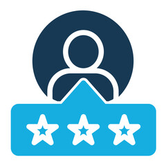 Feedback Icon Duo Tone Color Style for Training Pack Icon Themes
