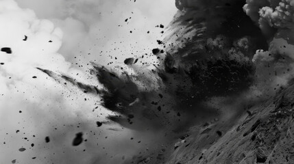 black dust explosion