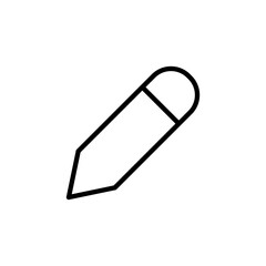 Pencil icon vector. pen sign and symbol. edit icon vector