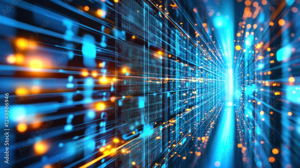 Poster abstract data stream: visualizing digital information flow in a network
