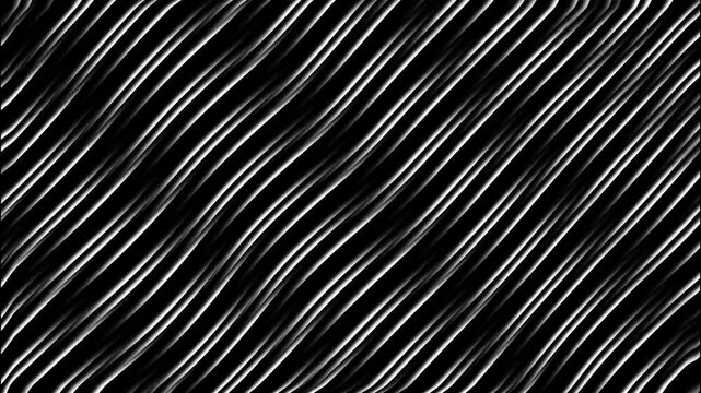 Wavy Lines, Abstract Line Animation, Dynamic Stripe Background. Dynamic pattern of subtly wavy, parallel lines. The gentle movement creates a hypnotic and visually appealing effect
