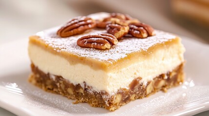 Pecan Cheesecake Bar