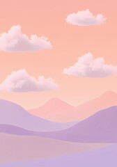 clouds over the mountains