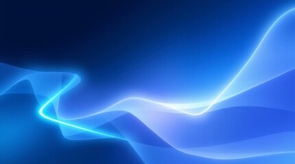 Abstract Blue Wave Background Image Download