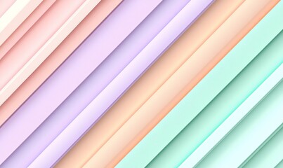 Fototapeta premium Pastel diagonal stripes background, website design