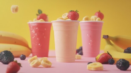 Refreshing Fruit Smoothies: A Burst of Summer Flavors